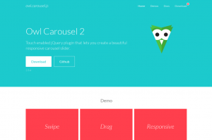 OWL Carousel - Plugin jQuery - Responsivo